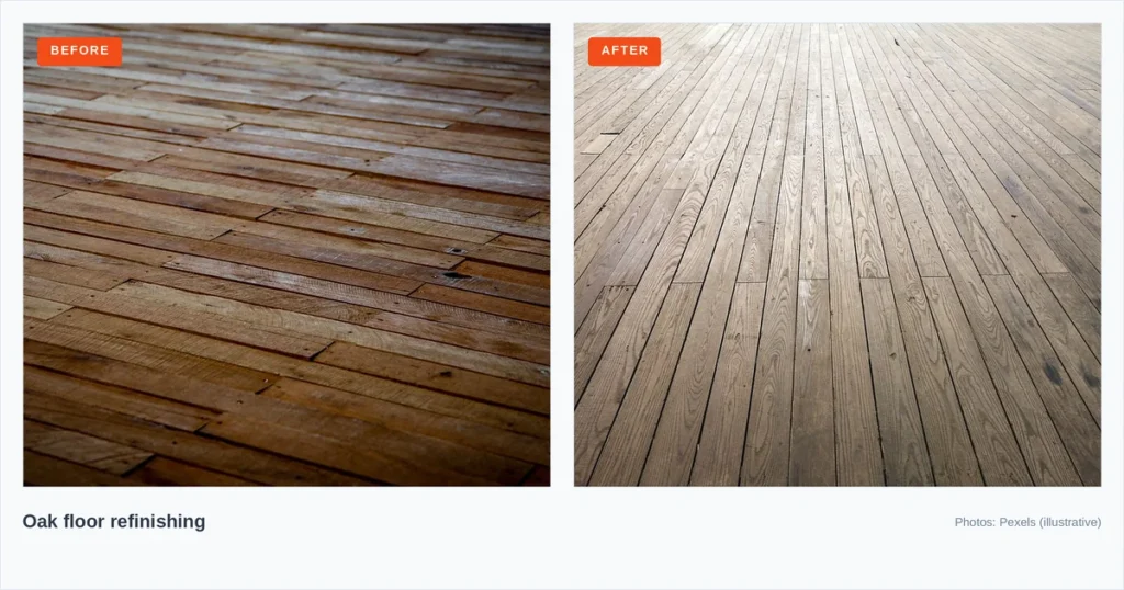 SEO For Flooring Companies: Strategies To Dominate 6 Flooring Before and After